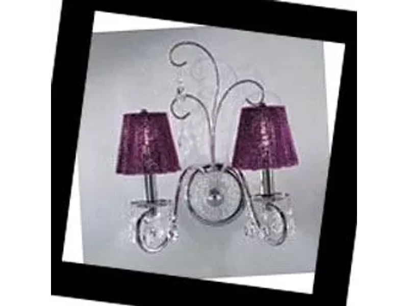 Rossella 301/2A CRISTALLO VIOLA IDL, Бра