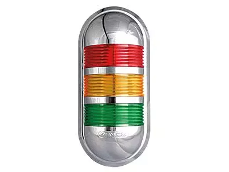 PWECZ-302-RYG Компактная светодиодная сигнальная лампа, 24 VAC/DC, H6300005604