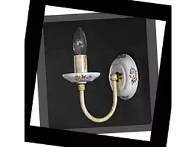 107 WB 107/1.17 Ceramica Maiolica La Lampada, Бра