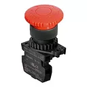 S2ER-E3RA Кнопка грибовидная без подсветки, головка Ø 40 мм, A5550002105