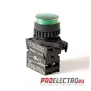 S2PR-P3RAD Кнопка нажатия с подсветкой, NО, LED 12-30VDC/AC, A5550001405