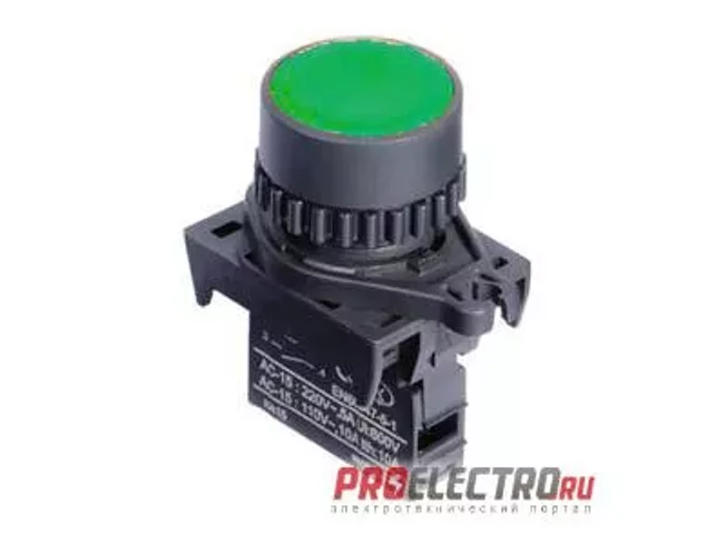 S2PR-P1GA Кнопка нажатия, NО, цвет зеленый, A5550001391