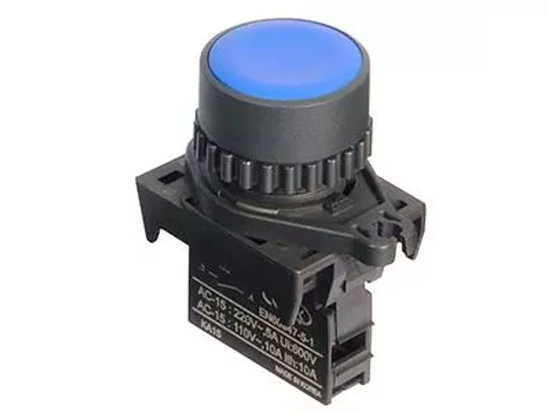 S2PR-P1BA Кнопка нажатия, NO, цвет голубой, A5550001388