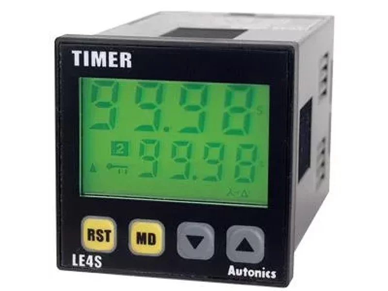 LE4S Цифровой таймер, ЖК индикатор 4 разряда, 24-240VAC/VDC, A1050000159
