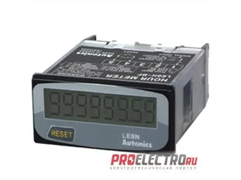 LE8N-BN Счетчик времени с LCD дисплеем, A1050000168