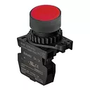 S2PR-P1RAM Кнопка нажатия круглая без подсветки, цвет красный, A5550001386