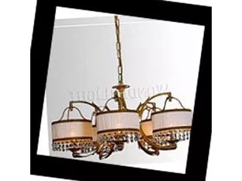 L 418/5.26 (белый абаж.)  Paderno Luce 418, Люстра