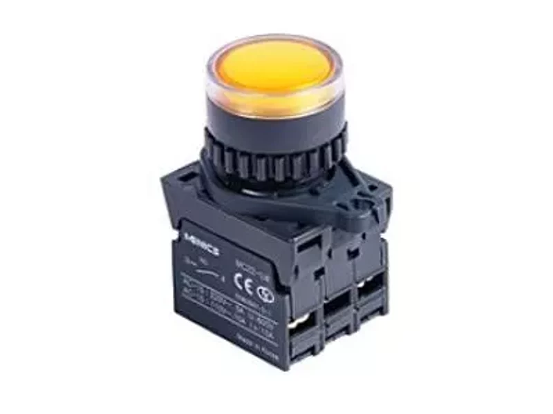 L2RR-L3YD Контрольная лампа плоская, 12-24VDC/VAC, LED, желтая, A5550009652