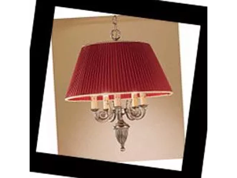870/5S Red Shade Nervilamp 870, Люстра