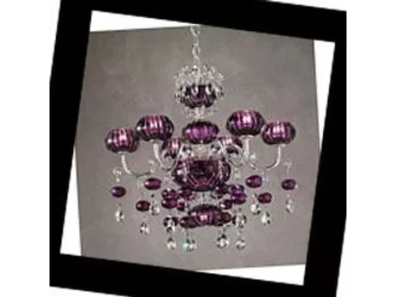Masiero Luxury Globe Purple Globe/6+1, Люстра