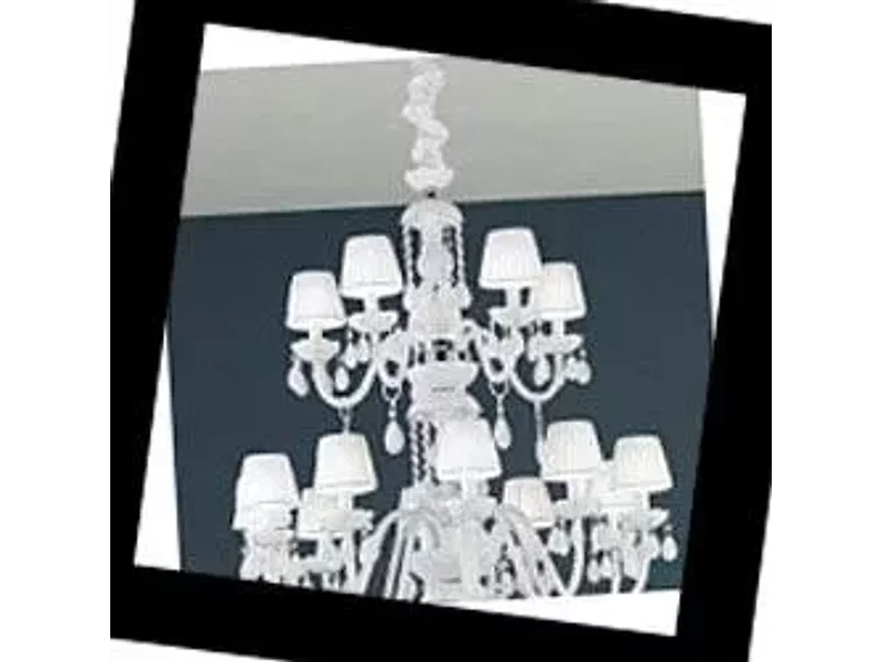 Milord-3587 Milord 10+5 V V White Masiero, Люстра