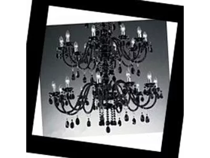 Milord-3587 Milord 10+5 V V Black Masiero, Люстра