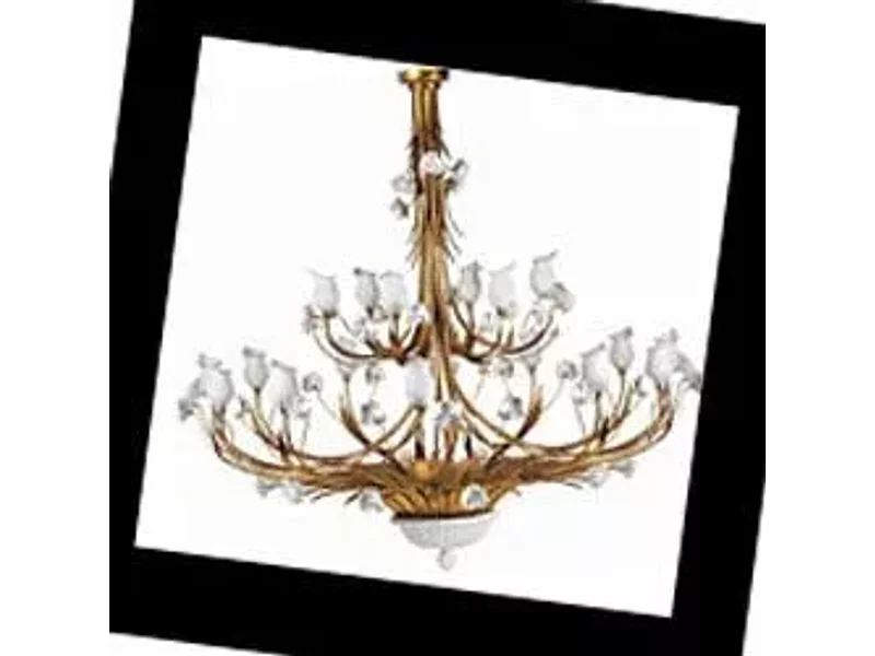 Orchidea Le Porcellane 5320/18 porcelain, Люстра