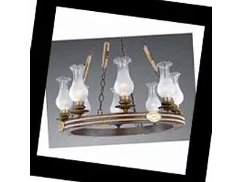 805 La Lampada L 805/8.40 Brushed Bronze, Люстра