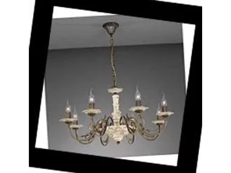 La Lampada 1206-12061 L  1206/6.40 Cream, Люстра