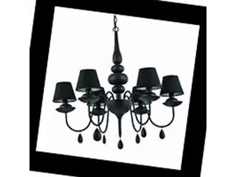 Blanche SP6 Nero Ideal Lux Blanche, Люстра