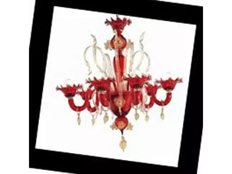 Glass&Glass 2203/6 Red 2203, Люстра