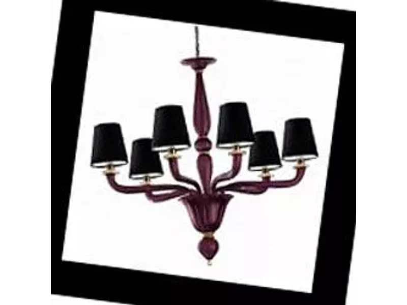 2786 Glass&Glass 2786/6 Violet, Люстра