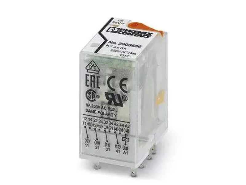 REL-IR4/L- 24AC/4X21 Одиночное реле - 2903686, Phoenix Contact
