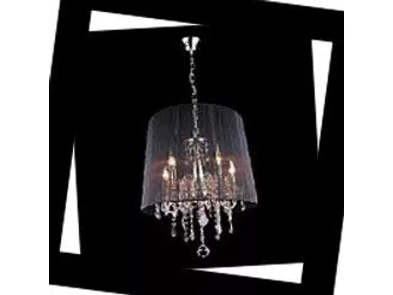 Хрусталь Eurosvet 2045/5 chrome/black, Люстра
