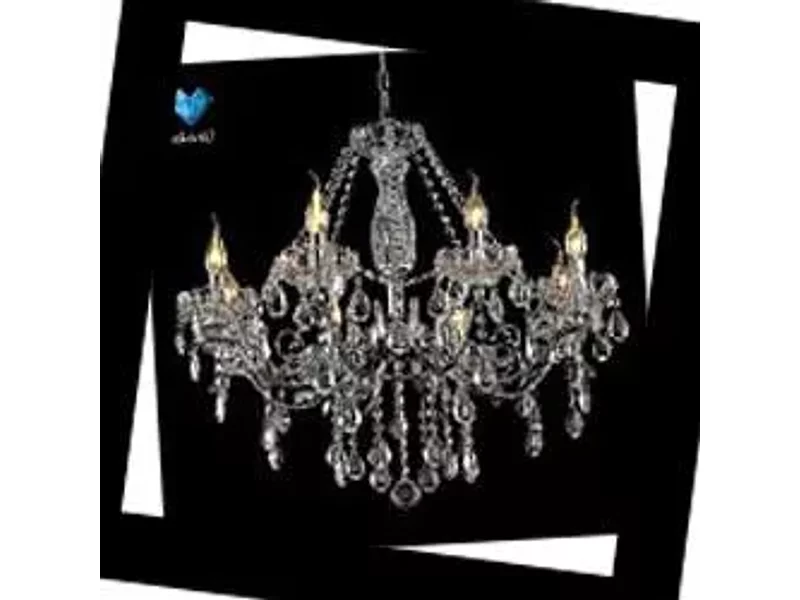 Eurosvet Хрусталь 3188/8 chrome, Люстра