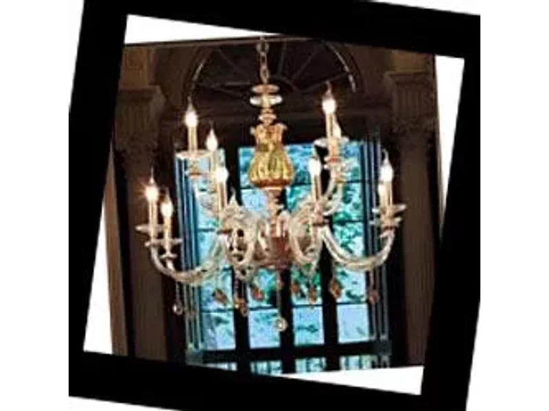 Flora L8+4 Euroluce Lampadari Flora, Люстра Euroluce Flora L8+4