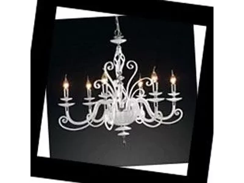Euroluce Lampadari Alicante white Alicante White L6, Люстра Euroluce Alicante White L6
