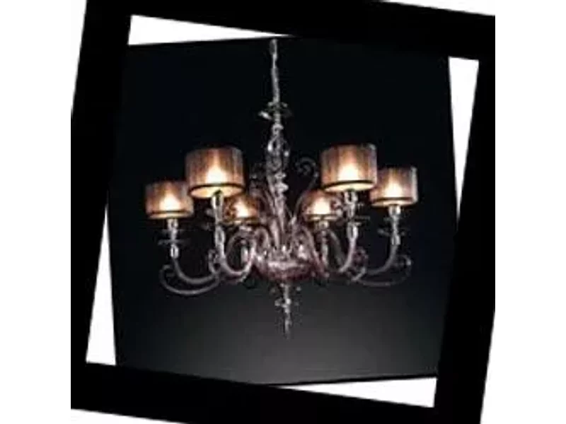 Euroluce Lampadari Alicante Fume shade L6 Alicante Fume, Люстра Euroluce Alicante Fume shade L6