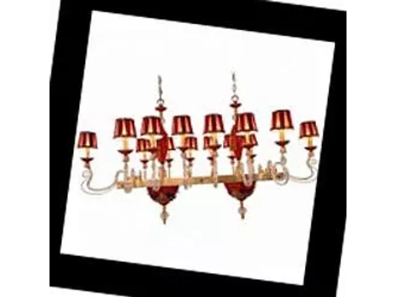 Barocco Axis 14 gold Barocco  Euroluce Lampadari, Люстра Euroluce Barocco Axis 14 gold