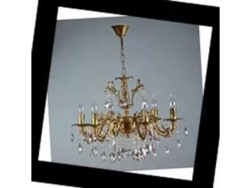 Brizzi V 2118/6 AB Tear drop crystal GRANADA, Люстра