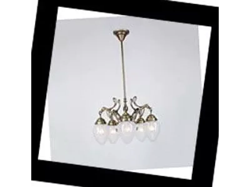 Berliner Messinglampen D227-123blB D227, Люстра