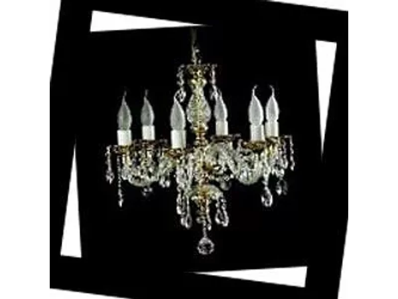 Cast Brass TAMARA 6 TP (LL 13/01/424) Aldit, Люстра
