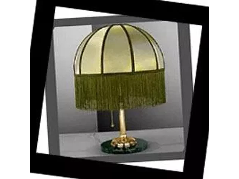 389 TL G 389/2.26 Paralume Verde La Lampada, Лампа настольная