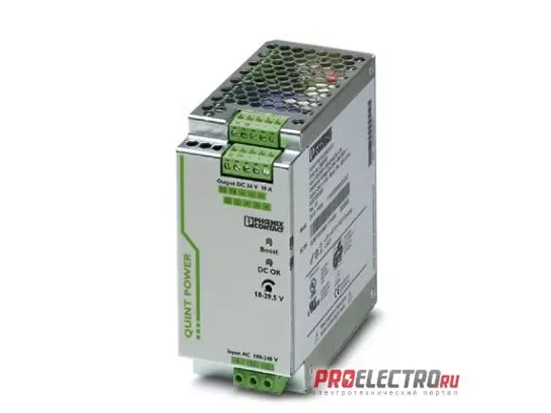 QUINT-PS/ 1AC/24DC/10 Импульсный блок питания - 2866763, Phoenix Contact