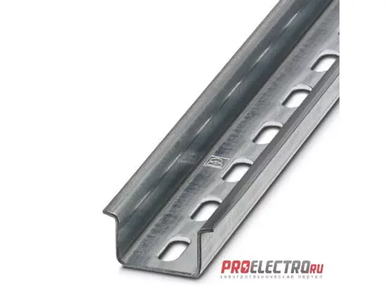 DIN-рейка, с перфорацией - NS 35/15 ZN PERF 2000MM - 1206599, Phoenix Contact