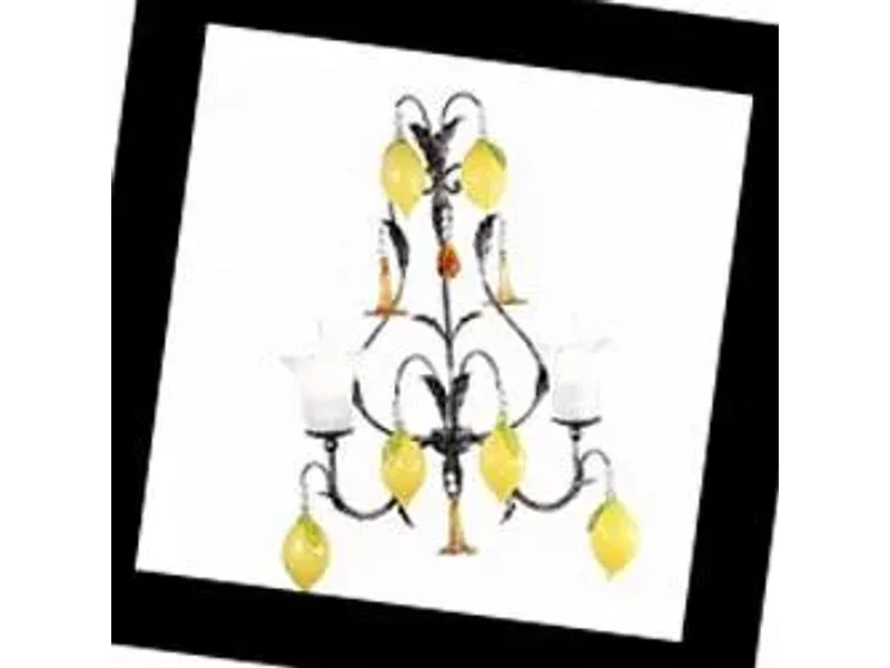 Tredici Design 1323.2 FG NERO AG SP Murano Fruit, Бра
