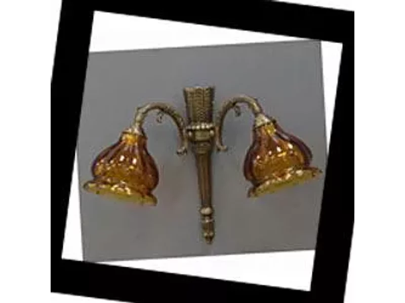 572/2A Bronze Amber 572 Nervilamp, Бра