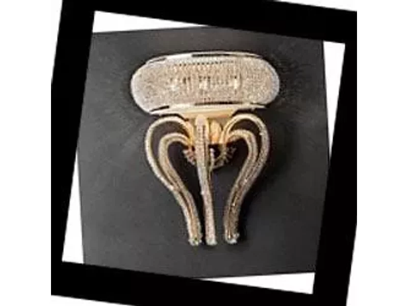 Masiero Luxury Cristalry Gold/A3 Swarowski Elements Cristalry, Бра