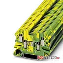 Клемма защитного провода - UT 2,5-QUATTRO-PE - 3044568, Phoenix Contact