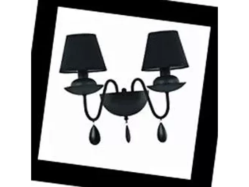 Ideal Lux Blanche AP2 Nero Blanche, Бра