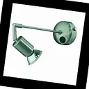 Strale Strale AP1 Nickel Ideal Lux, Бра