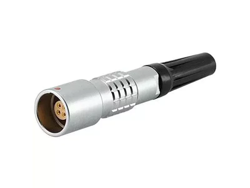 RM-PHG-2K-304-CLAK70Z Кабельная розетка с черной ПВХ манжетой, 4 контакта