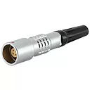 RM-PHG-1K-304-CLAK70Z Кабельная розетка с черной ПВХ манжетой, 4 контакта