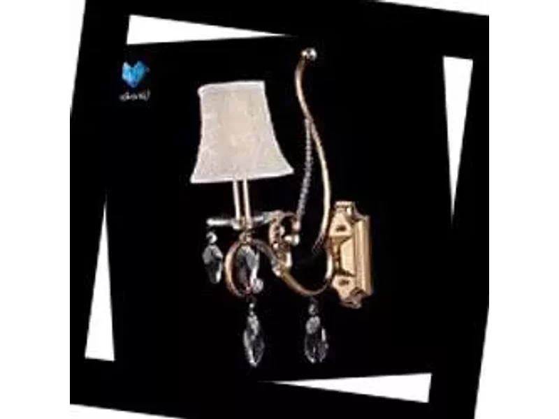 Eurosvet 12295/1 gold bronze Хрусталь, Бра