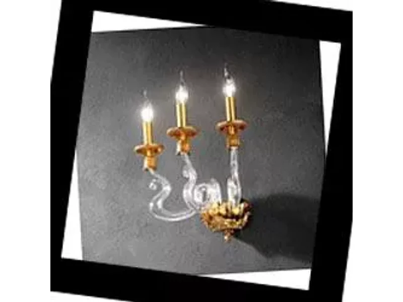 Barocco A3 gold  Euroluce Lampadari Barocco , Бра Euroluce Barocco A3 gold 