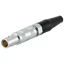 RM-FFA-00-275-CLAC27Z Вилка кабельная с черной ПВХ манжетой, 1 коакс. контакт