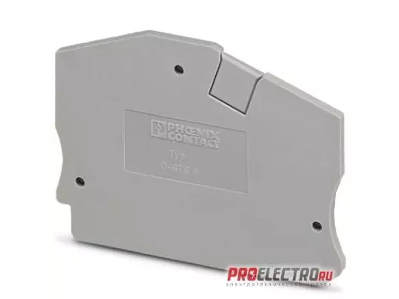 Концевая крышка - D-STS 6 - 3038189, Phoenix Contact