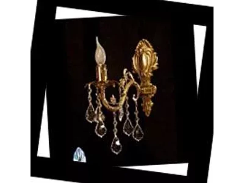 V 2118/1 AB Tear drop crystal Brizzi GRANADA, Бра