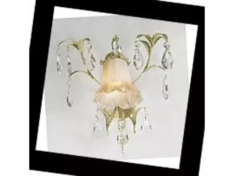 555 555AP1 Ivory Gold/Green DOGE LUCE Venice, Бра