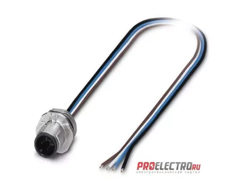 Встраиваемые разъемы - SACC-E-MS-4CON-M16/0,5 SCO - 1523450, Phoenix Contact